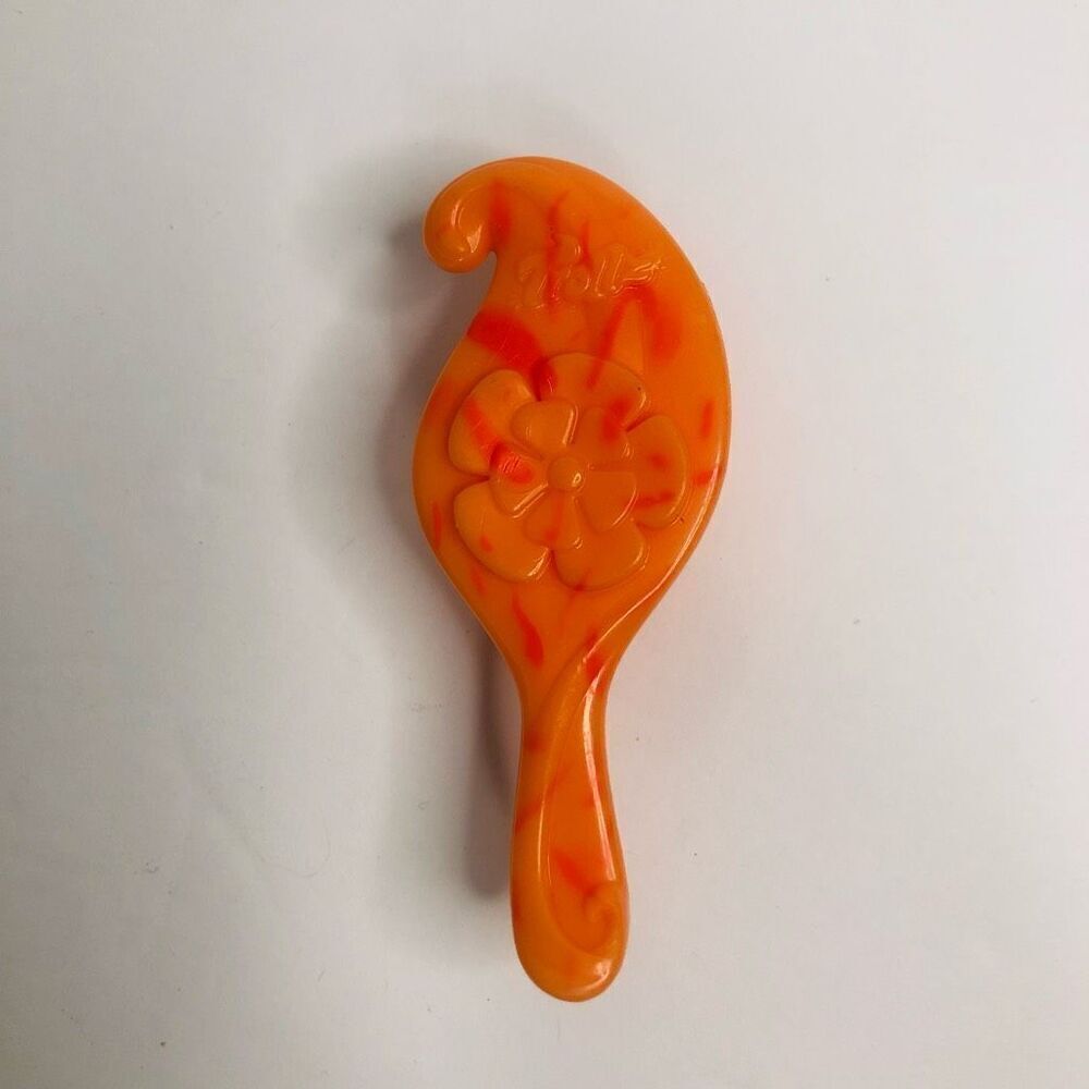 dreamworks trolls accessory brush orange hair brush action figure replacement
